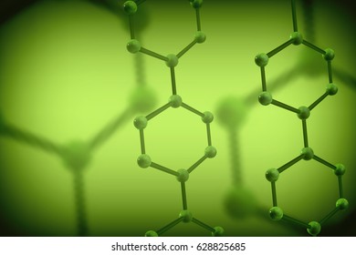 Science background with molecules. Atoms connection concept for your design