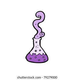 caricatura de science beaker