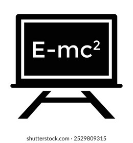Ciencia Tablero Icon, Vector graphics