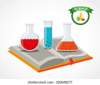 science book design, vector illustration eps10 graphic 