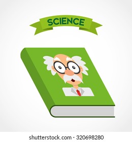 science book design, vector illustration eps10 graphic 