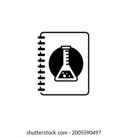 Science Book Education Icon Design Graphic Template Isolated