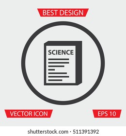 Science Book Icon