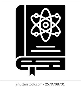 Science Book Icon Element For Design