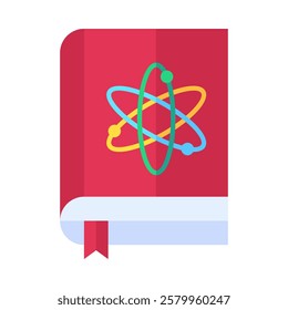 Science Book Icon Element For Design