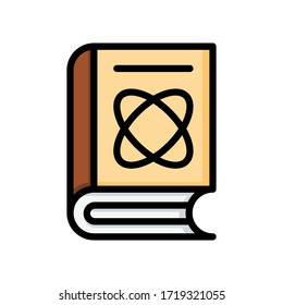 science book icon vector graphic for any business