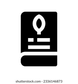 science book icon for your website, mobile, presentation, and logo design.