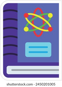 Science Book vector icon. Can be used for printing, mobile and web applications.