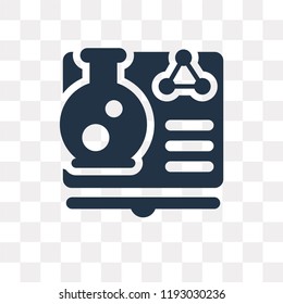 Science book vector icon isolated on transparent background, Science book transparency concept can be used web and mobile