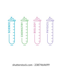 science, chemistry, biology, physics and test tube concept. science concept for education, university, academy