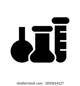 science chemistry icon or logo isolated sign symbol vector illustration - high quality black style vector icons
