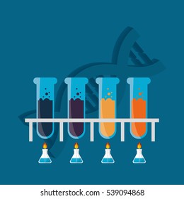 Science chemistry laboratory icon vector illustration graphic design