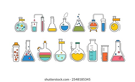 science, chemistry, laboratory, lab, geometric, abstract, poster, molecular, test, dna, collection, scientific, university, banner, college, modern, equipment, beaker, tube, vetor, medical, experimento