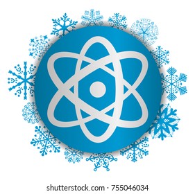 science christmas icon