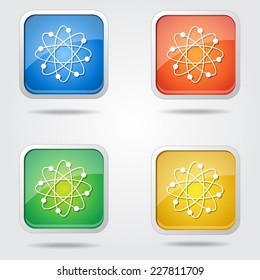 Science Colorful Vector Icon Design