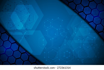 science concept abstract background