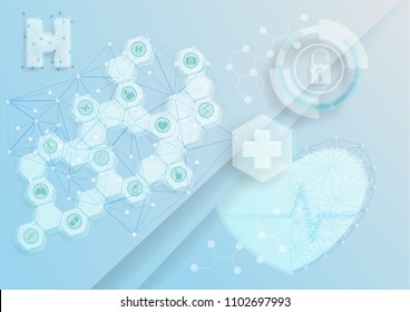 Science Concept Background Illustration Vector, Healthcare Provider.