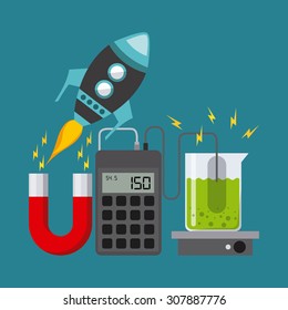 science concept design, vector illustration eps10 graphic 