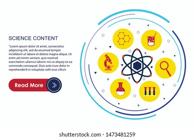 science concept illustration. Idea of big data.