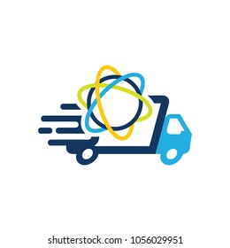 Science Delivery Logo Icon Design