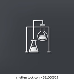Science design on clean background,vector