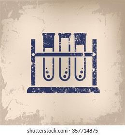 
Science design on old paper background,vector