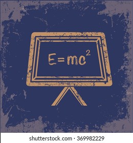 
Science design on old paper background,vector