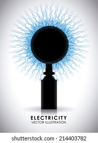 science design over gray background vector illustration