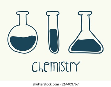 science design over white background vector illustration