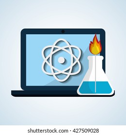 Science design. technology icon. Research concept