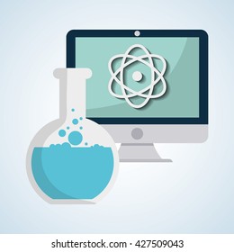 Science design. technology icon. Research concept