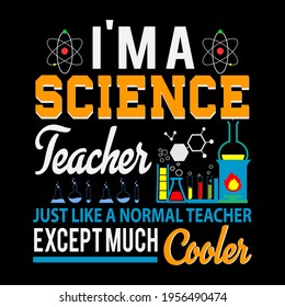 Science Design. This illustration can be used as a print on T-shirts, cups, bags, Phone Case etc.