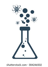 Science digital design, vector illustration 10 eps graphic