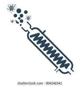 Science digital design, vector illustration 10 eps graphic