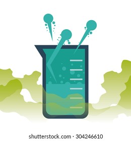 Science digital design, vector illustration 10 eps graphic