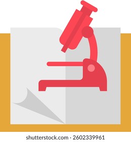 Science Education Icon Element For Design