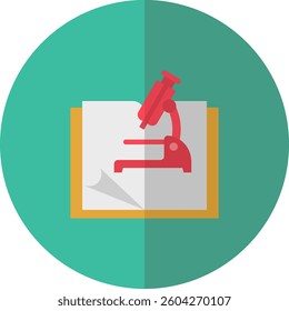 Science Education Icon Element For Design
