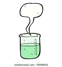 science experiment cartoon