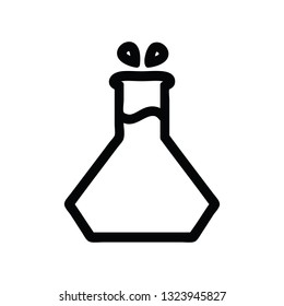 science experiment icon symbol