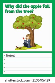 Science Experiment Log Worksheet illustration