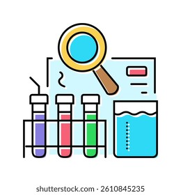 science exploration kit toy child game play color icon vector. science exploration kit toy child game play sign. isolated symbol illustration