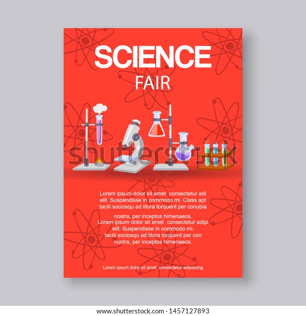 Science Fair Innovation Expo Vector Illustration Stock Vector (Royalty ...