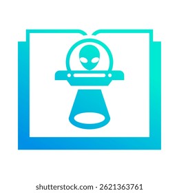 Science Fiction Icon Element For Design