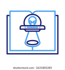 Science Fiction Icon Element For Design