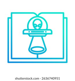 Science Fiction Icon Element For Design