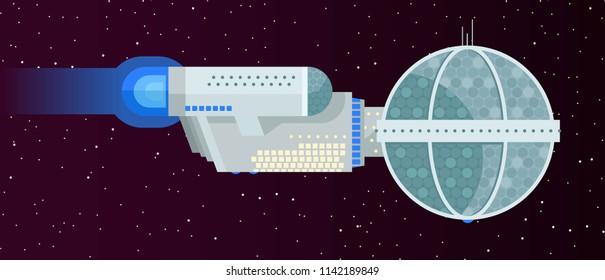 science fiction starship