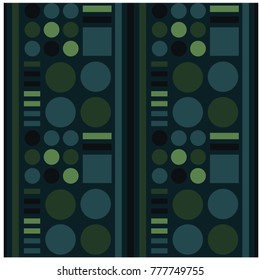 Science fiction technology seamless pattern for web, textile and print.