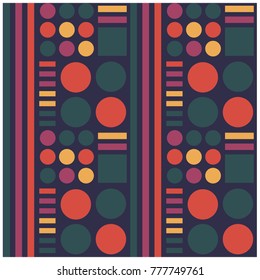Science fiction technology seamless pattern for web, textile and print.