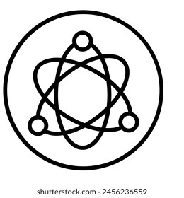 Science Fiction Vector Line Icon Design