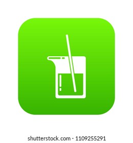 Science flask icon. Simple illustration of science flask vector icon for web